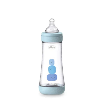 CHICCO BIB EN PLASTIQUE PERFECT5 300ML BOY