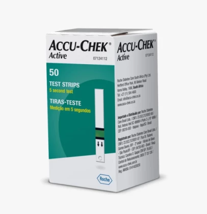 ACCU CHEK ACTIVE BANDLETTE BOITE 50