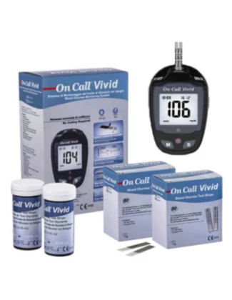 ON CALL VIVID : APPAREIL DE MESURE+100 BANDELETTES