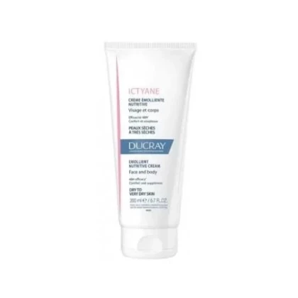 DUCRAY ICTYANE CREME EMOLLIENTE NUTRITIVE VISAGE ET CORPS 200ML