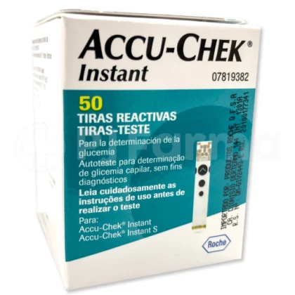 ACCU CHEK INSTANT BANDELETTES BOITE 50