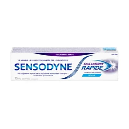 SENSODYNE RAPIDE ACTION MENTHE 75ML