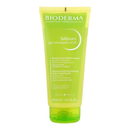 BIODERMA  SEBIUM GEL MOUSSANT ACTIF TUBE  200ML