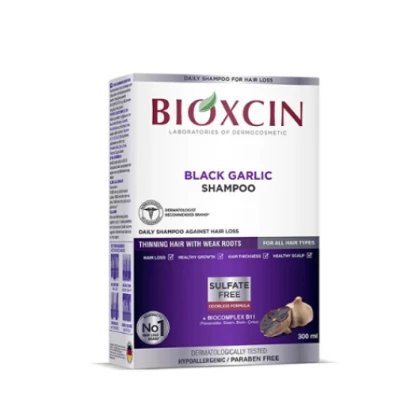 BIOXSINE SHAMPOOING AIL NOIR 30ML