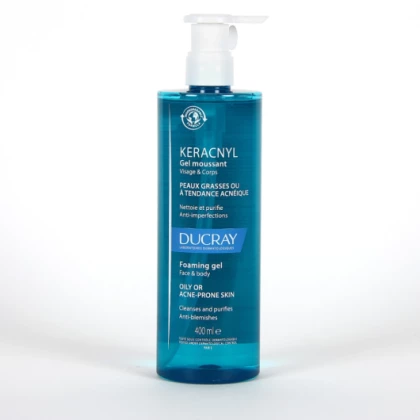 DUCRAY KERACNYL GEL MOUSSANT 400ML