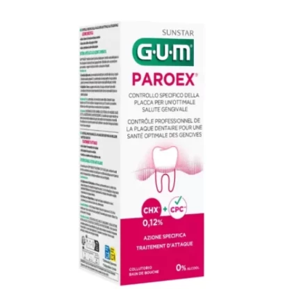 GUM BAIN DE BOUCHE 0.12% PAROEX 300ML