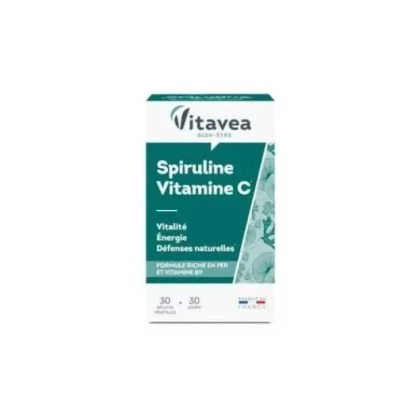 VITAVEA SPIRULINE VITAMINE C B30 GELULE
