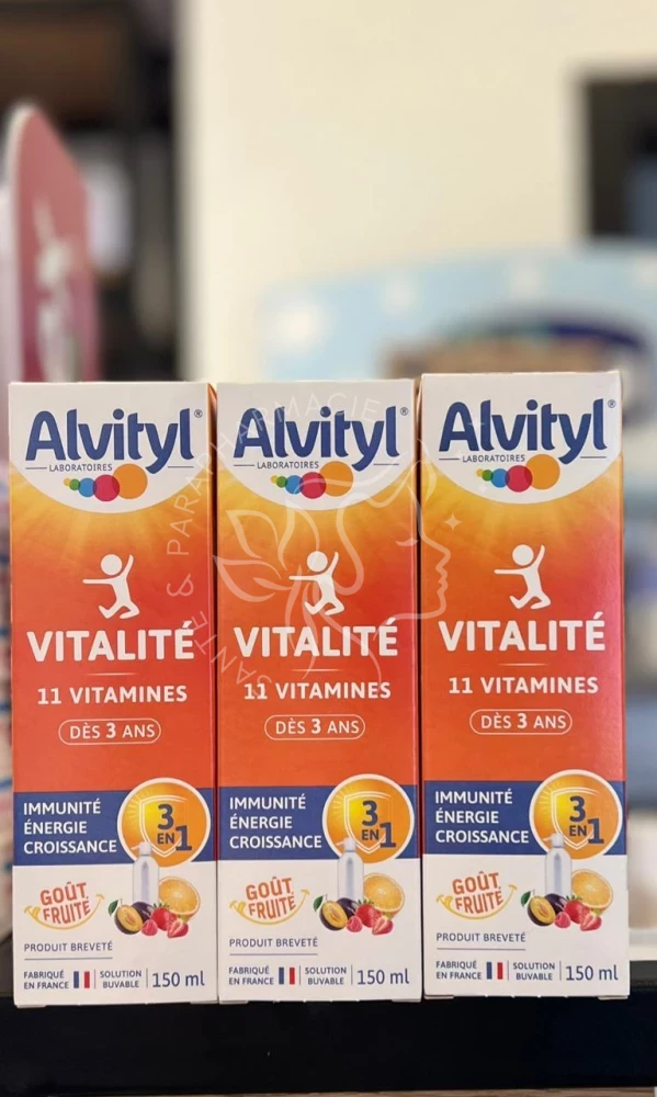 3 ALVITYL SIROP MULTIVITAMINES 150ML