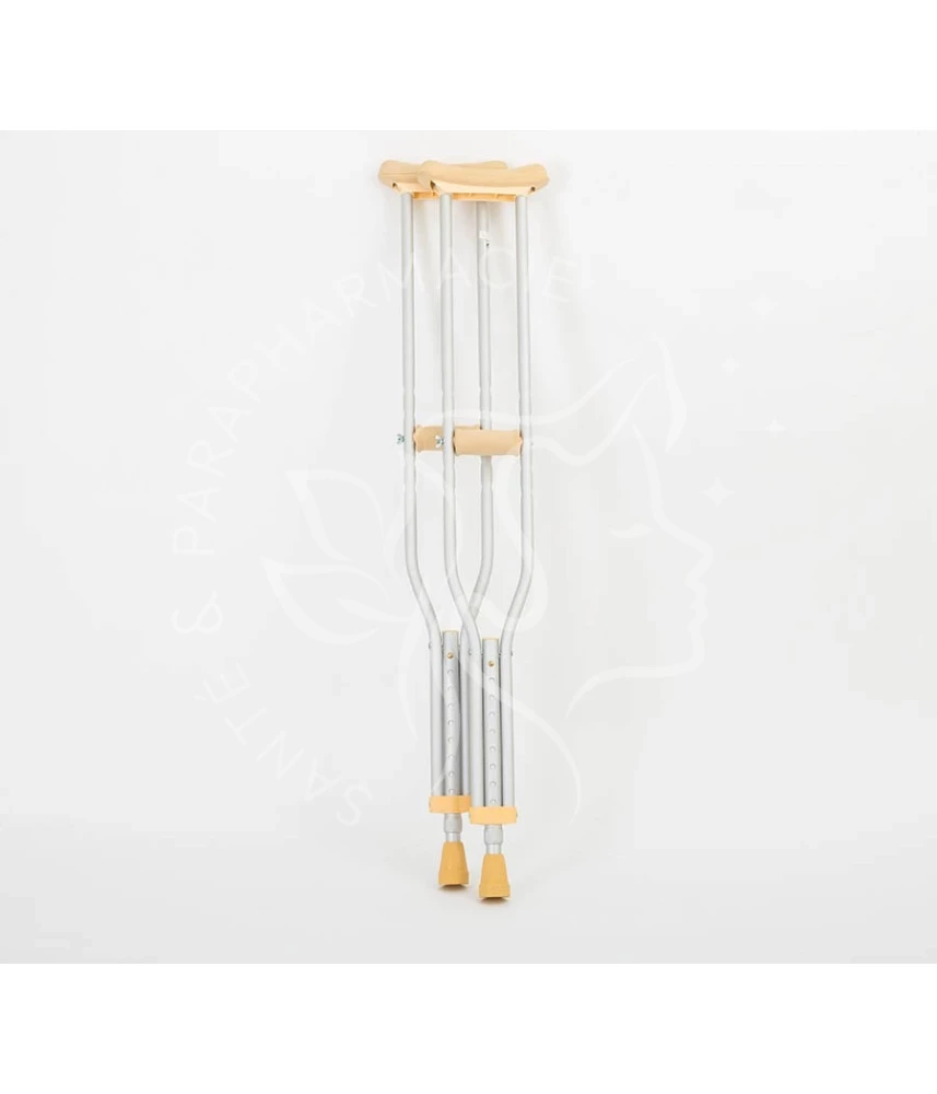 ORTHOPEDIE CANNE BEQUILLE (PAIRE) 2-TM