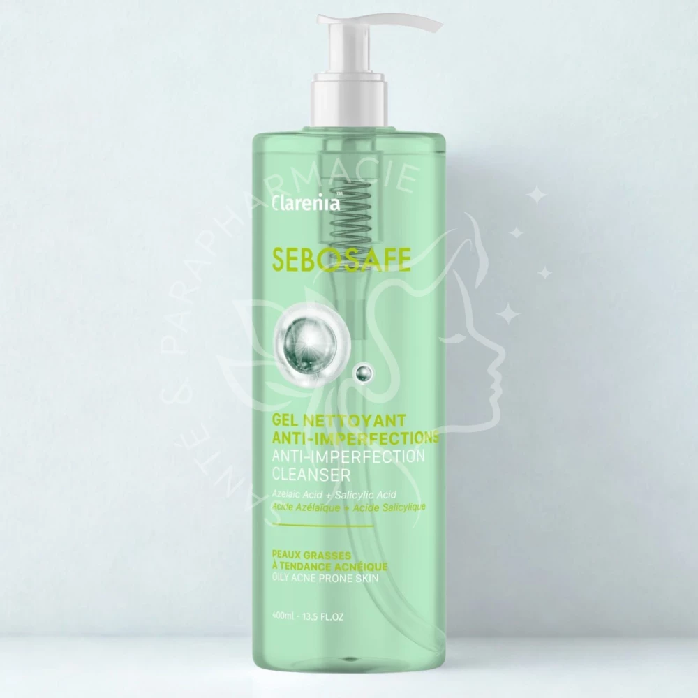 CLARENIA SEBOSAFE GEL NETTOYANT ANTI IMPERFECTIONS 400ML