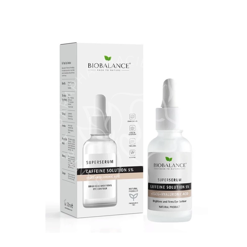 BIOBALANCE SUPER SERUM CAFFEINE SOL 5% 30ML
