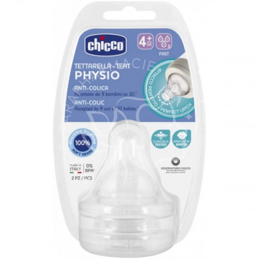 CHICCO TETINE 4M+ 2P
