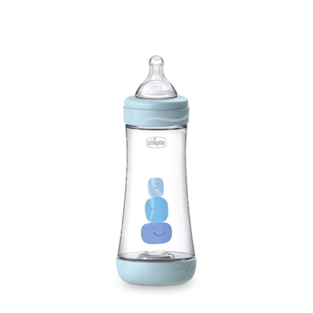 CHICCO BIB EN PLASTIQUE PERFECT5 300ML BOY