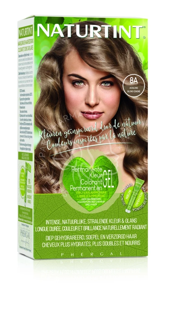 NATURTINT COLORATION 8A BLOND CENDRE 170ML
