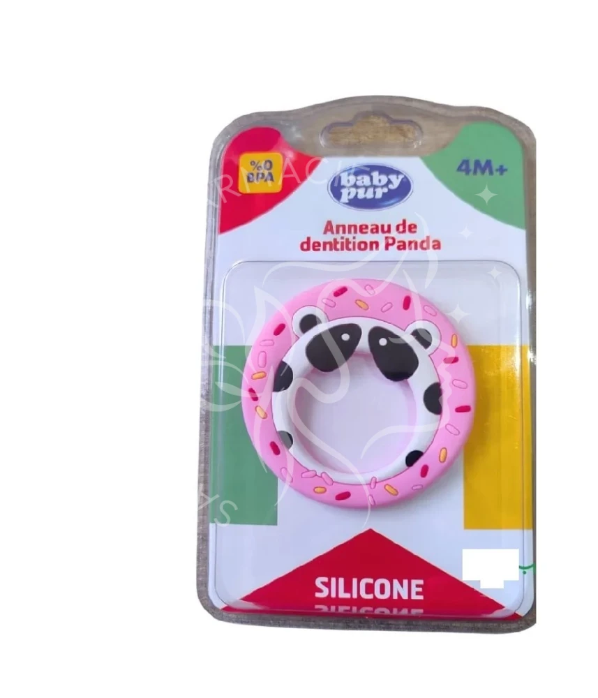 BABY PUR ANNEAU DE DENTITION PANDA BD10200