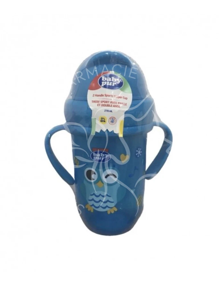 BABY PUR TASSE AVEC PAILLE 270ML 78002