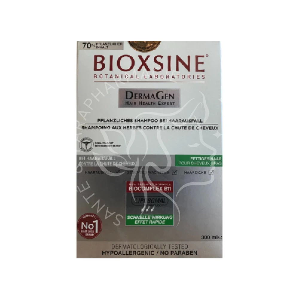 BIOXSINE SHAMPOOING ANTI CHUTE CHEV GRAS HOMME