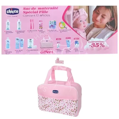 CHICCO SAC DE MATERNITE FILLE 13ARTICLE