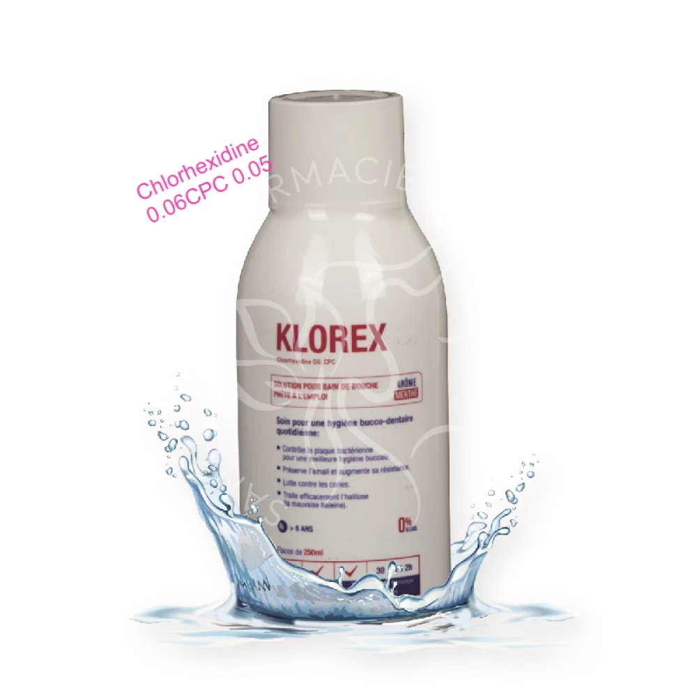 KLOREX BAIN DE BOUCHE 250ML