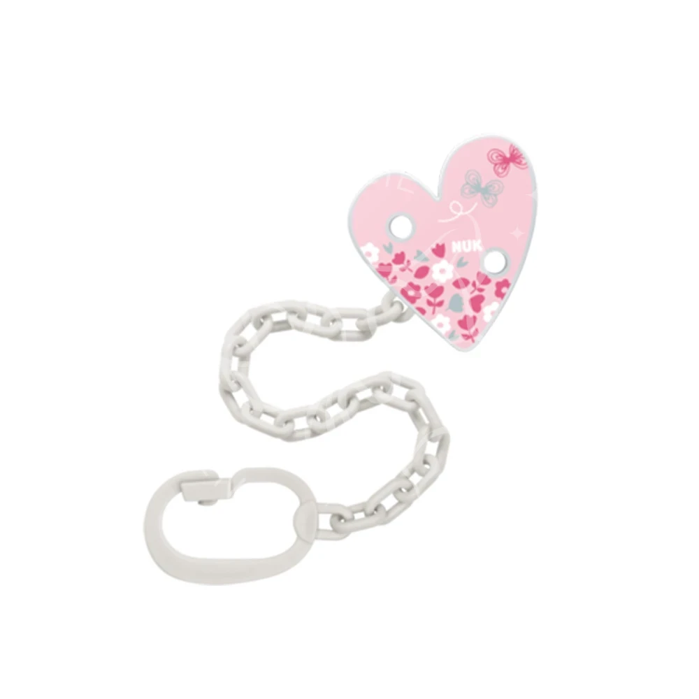 NUK ATTACHE SUCETTE ROSE