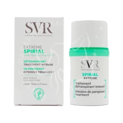 SVR SPIRIAL EXTREME DETRANSPIRANT INTENSIF DEODORANT 20ML