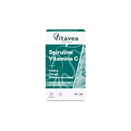 VITAVEA SPIRULINE VITAMINE C B30 GELULE