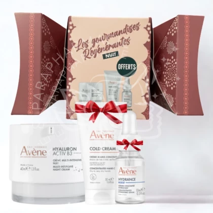 AVENE HYALURON ACTIV B3 CREME MULTI INTENSIVE NUIT 40ML  AVENE COLD CREAM CRÈME MAINS 50ML (OFFERT)     Avene Hydrance Boost Sérum 10ML (OFFERT)