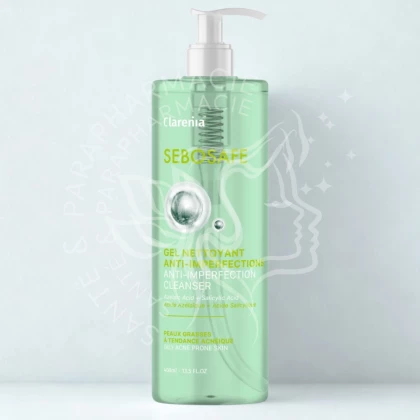CLARENIA SEBOSAFE GEL NETTOYANT ANTI IMPERFECTIONS 400ML