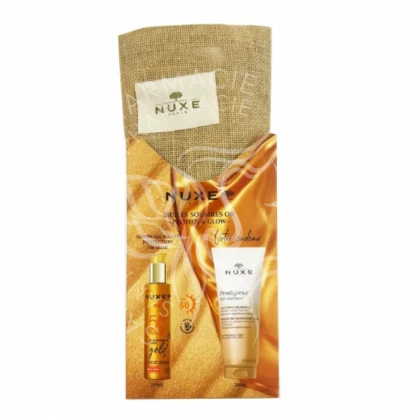 NUXE SAC SUN HUILE SOLAIRE OR SUN OIL GOLD 150ML+PRODIGIEUX LAIT CORPS 200ML(OFFERT)