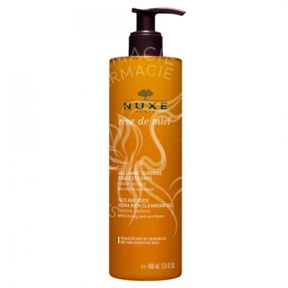 NUXE REVE DE MIEL GEL NETTOYANT SURGRAS 400ML