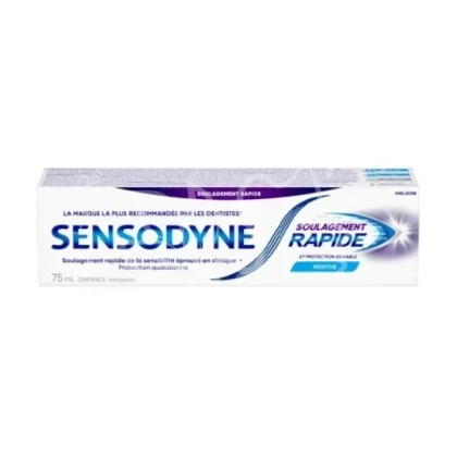 SENSODYNE RAPIDE ACTION MENTHE 75ML