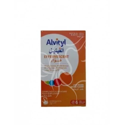 ALVITYL MULTIVITAMINE EFFERVESCENT SANS SUCRE B/30