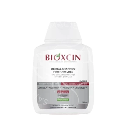 BIOXSINE SHAMPOOING ANTI CHUTE CHEV SECS HOMME