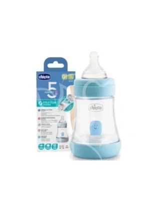 CHICCO BIB EN PLASTIQUE PERFECT5 150ML BOY