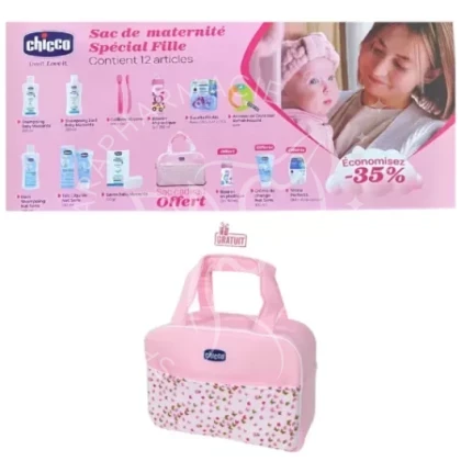 CHICCO SAC DE MATERNITE FILLE 13ARTICLE