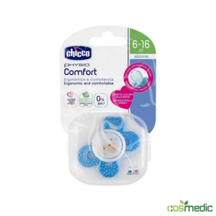 CHICCO SUCETTE BLEU 6-12