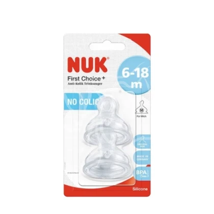 NUK TETINE FIRST CHOICE+ 6-18 2PCS